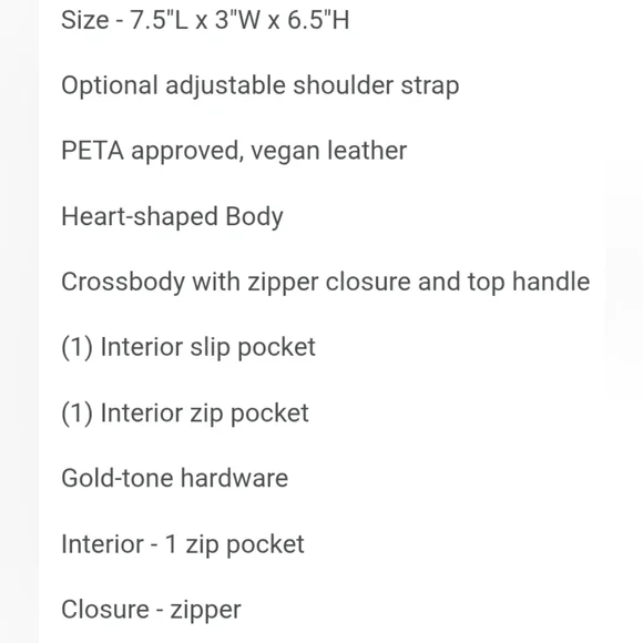 💗✨️Pink Heart-Shaped Women's Bag 💗✨️ - Picture 6 of 6